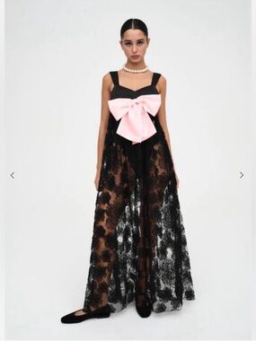 for love and lemons orchid maxi dress For Love & Lemons Cleo Floral Maxi Dress Silver Orchid